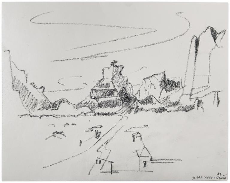 Catalogue raisonné, Adolphe Deville, Oak Creek village,1998