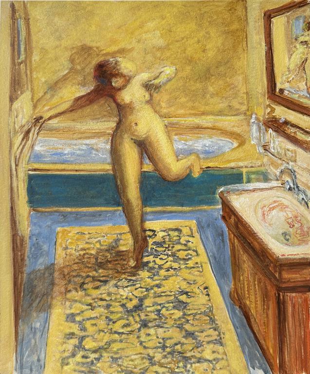 Claude Grobéty - Nu, sort de la baignoire