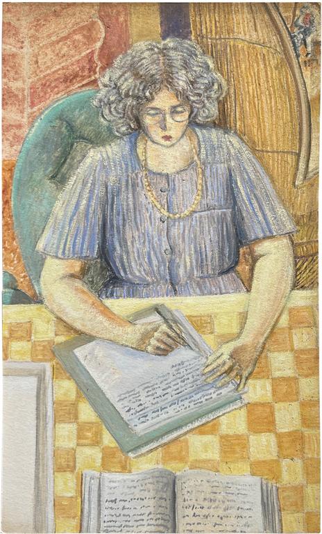 Catalogue raisonné, Claude Grobéty, Robe Cacharel grise, écriture LLG collier or