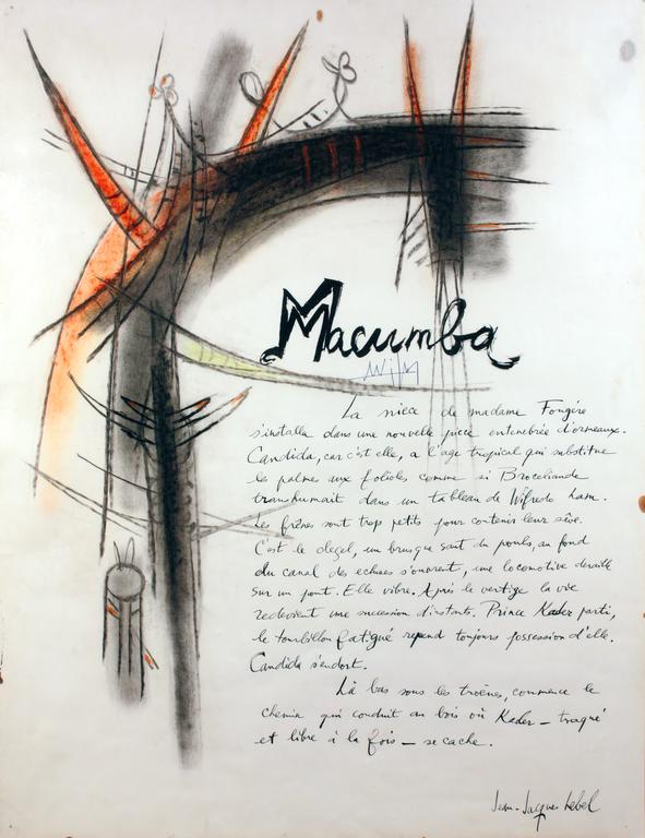 Jean-Jacques Lebel et Wifredo Lam, Macumba, 1959