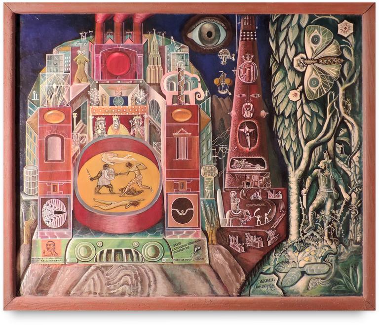 Catalogue raisonné, Jean Delpech, Babel menacée - 1974