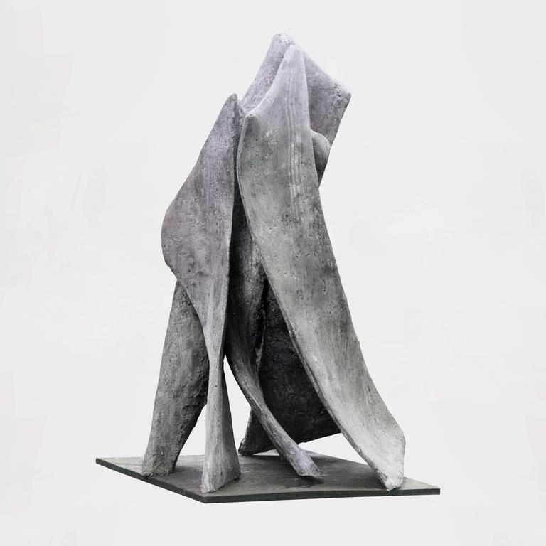 Isabelle Waldberg, La Grande faille ou Monument pour une faillite (bronze) - 1958