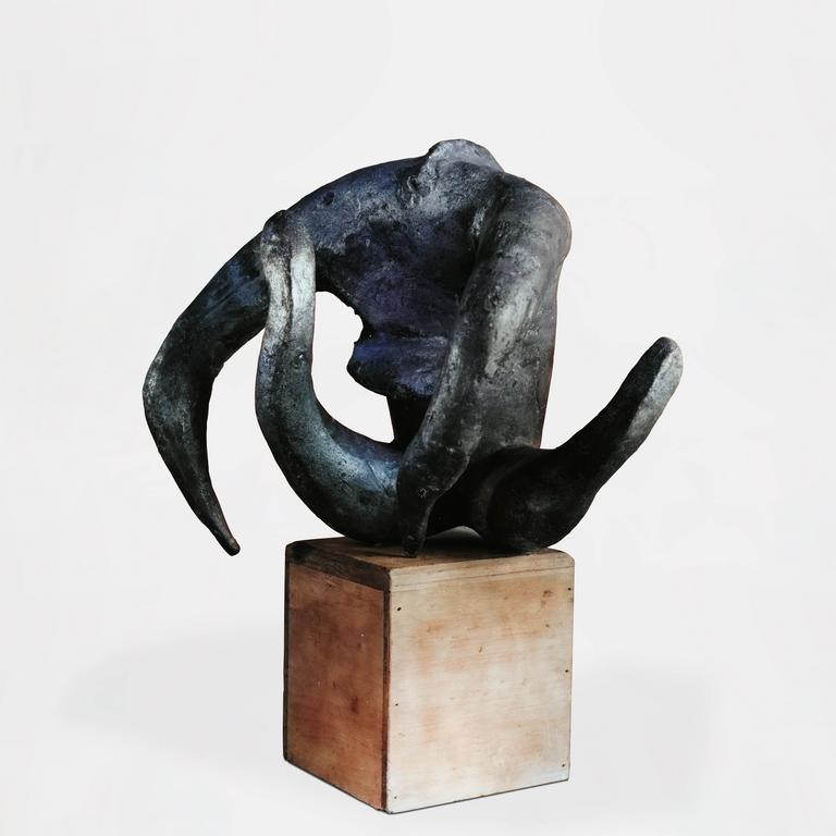 Isabelle Waldberg, Le Diaphragme, bronze, 1956