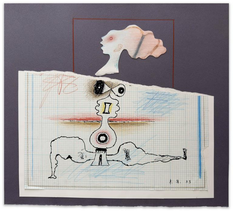 Catalogue raisonné, Vladimir Yankilevsky, Split personality, 1993