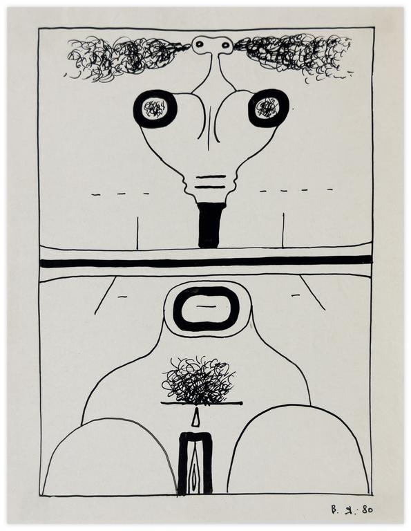 Catalogue raisonné, Vladimir Yankilevsky, Woman by the Sea, 1980
