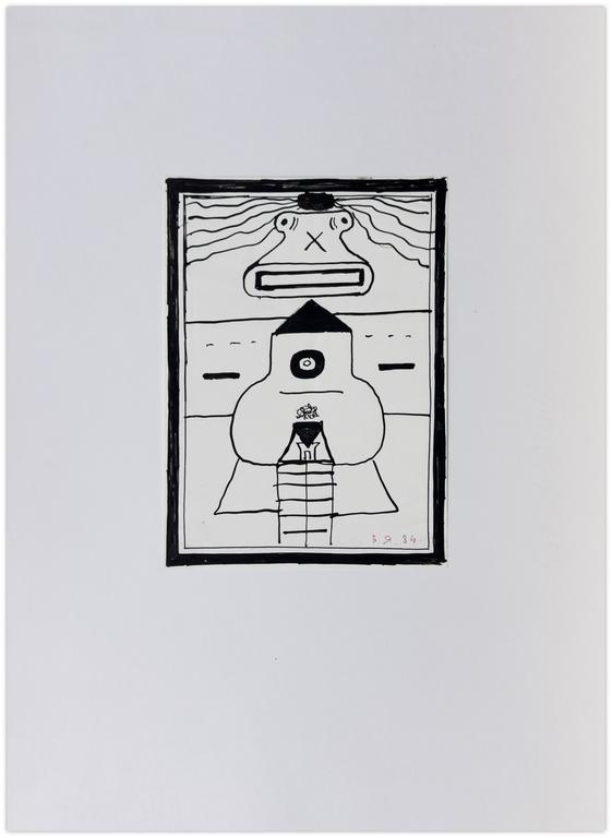 Catalogue raisonné, Vladimir Yankilevsky, Woman by the Sea, 1984