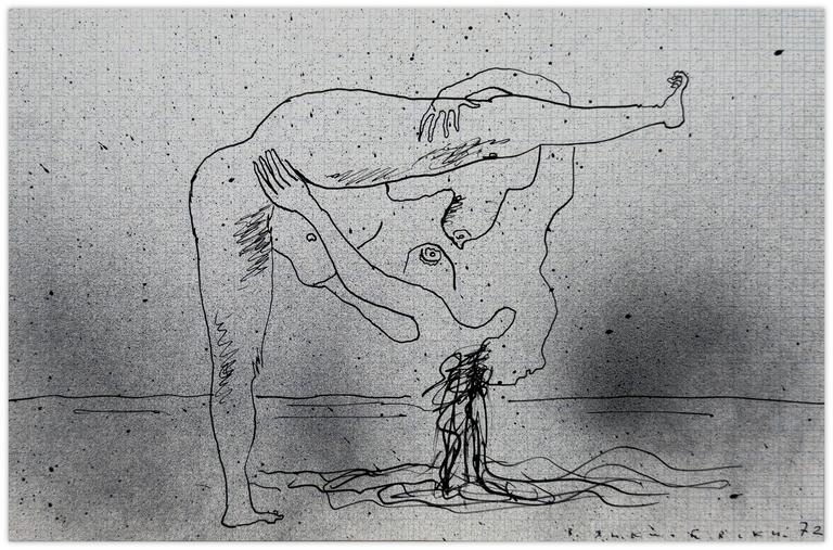 Vladimir Yankilevsky, Meditative Pose, 1972