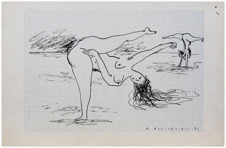 Vladimir Yankilevsky, Meditative Pose, 1972