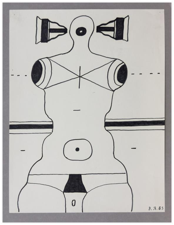 Catalogue raisonné, Vladimir Yankilevsky, Woman by the Sea, 1983