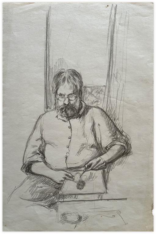 Claude Grobéty, Autoportrait Claude - 1995