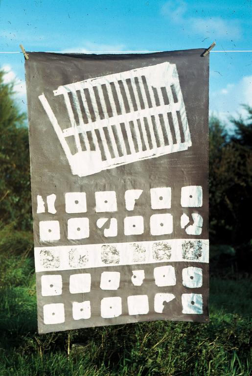 Catalogue raisonné, Jean-Paul Thaéron, Peinture "Empreinte" - 1976