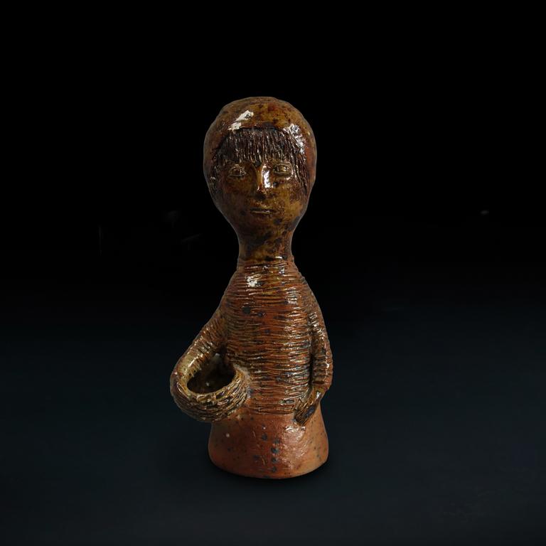 Catalogue raisonné, Jean & Jacqueline Lerat, Femme à la capuche 2 (bouquetière), 1950