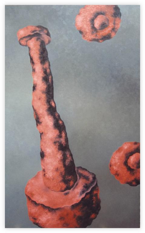 Jean-Paul Thaéron, Peinture "Colonne" X - 2001