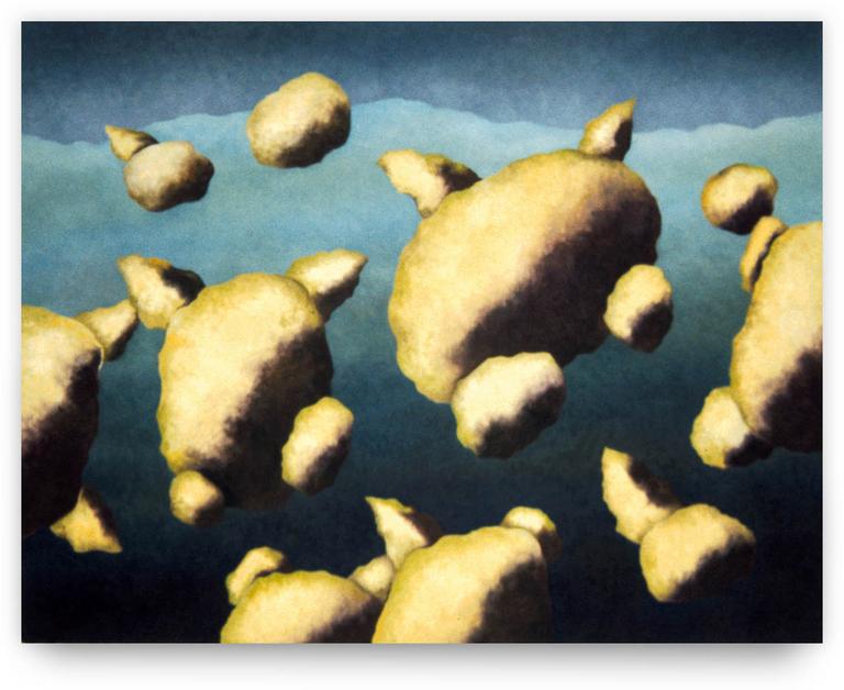 Jean-Paul Thaéron, Peinture "Migration" - 1999