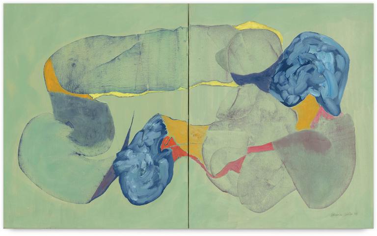 Catalogue raisonné, Gérard Serée, Le nuage se sauve gris et mauve - 2023