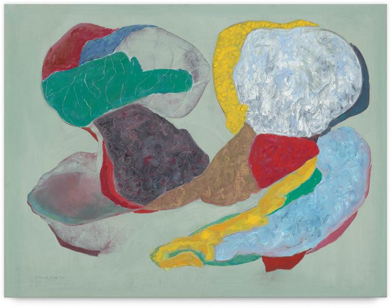 Catalogue raisonné, Gérard Serée, Son casque de cheveux plus noirs que le fusain - 2023