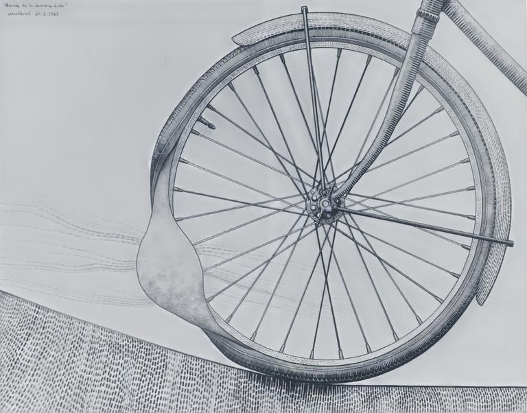 Catalogue raisonné, Robert Malaval, Hernie de la chambre à air - 1965