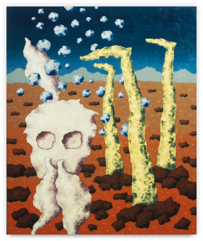 Jean-Paul Thaéron, Peinture série "Mythologie" - 2000