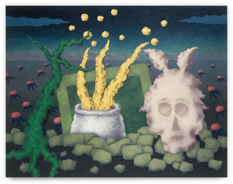 Jean-Paul Thaéron, Peinture série "Mythologie" - 2000