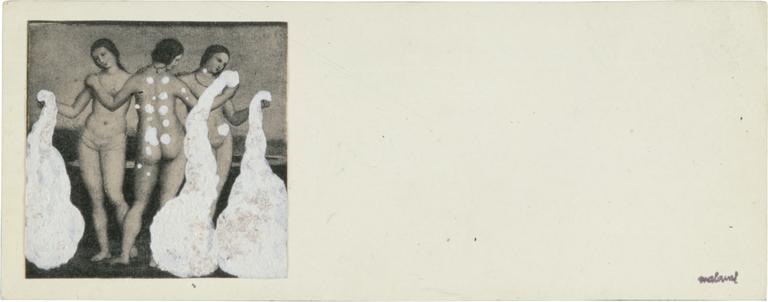 Catalogue raisonné, Robert Malaval, Sans titre (les Trois Grâces) - 1964