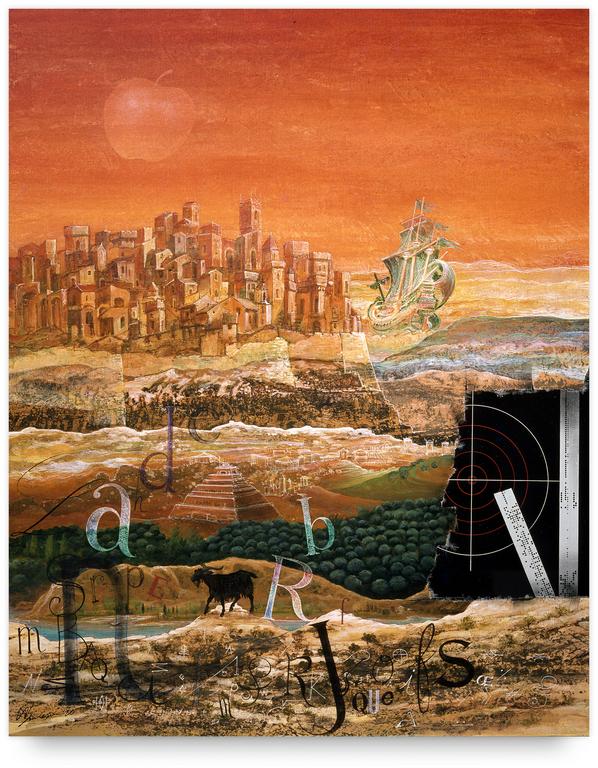 Catalogue raisonné, Henri Baviera, Un trou dans ma toile — 1980