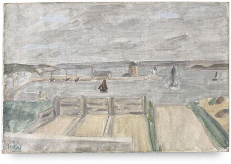 Catalogue raisonné, Hans Seiler, Petit port Breton, circa 1938