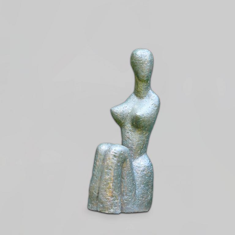 Achiam, La Bergère (Bronze) - 1999