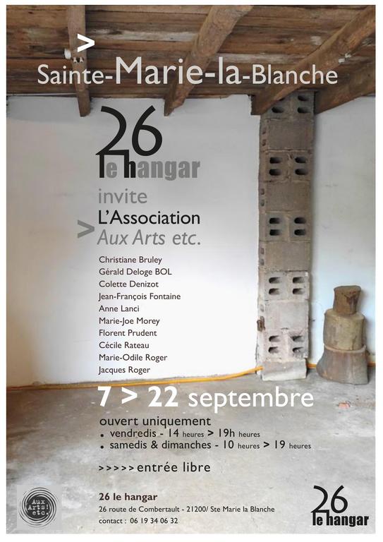 26 Le Hangar invite l'association "Aux arts etc.." Sainte-Marie-la-Blanche 21