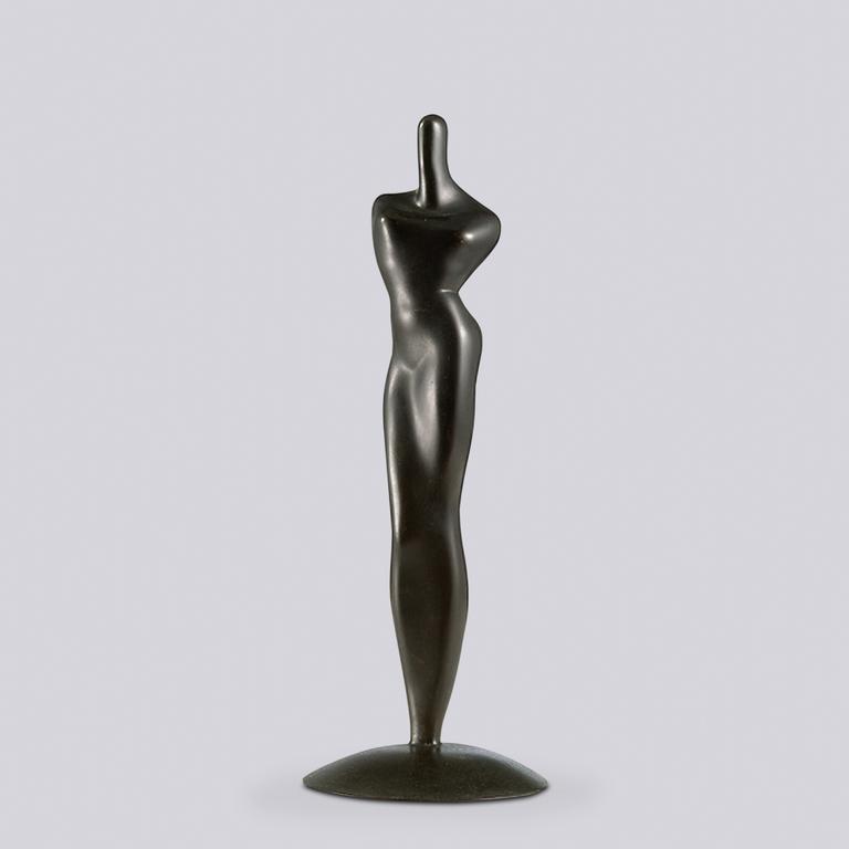 Étienne Béothy, Opus 034 — Femme supérieure (La Femme)— 1929.Pièce signée sur le socle