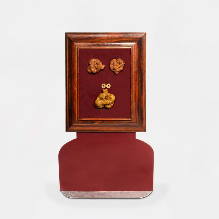 Catalogue raisonné, Jean-Jacques Lebel, L'Epouse du Caudillo contemplant la face d'Avida Dollars à Cadaquès - 1978