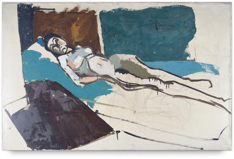 Catalogue raisonné, Michel Mousseau, Allongée, circa 1962