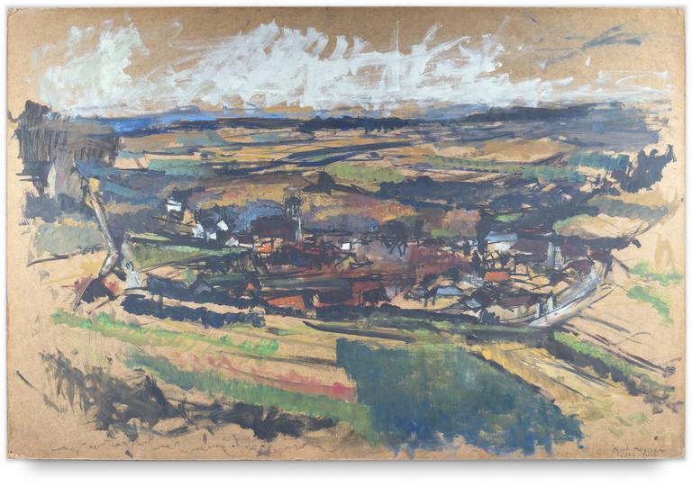 Catalogue raisonné, Michel Mousseau, Paysage, circa 1954
