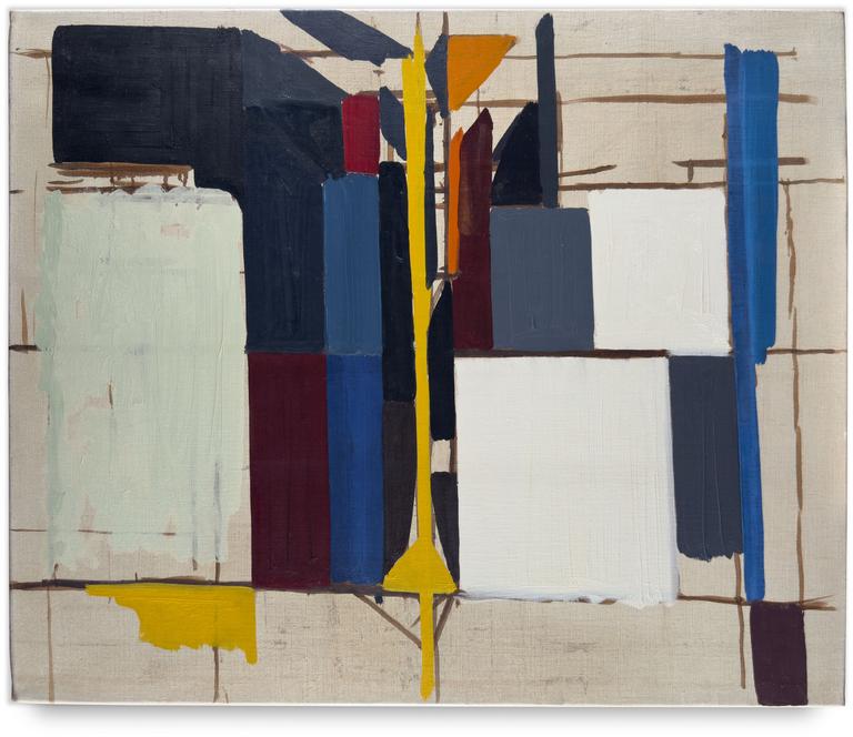 Michel Mousseau, Verticale jaune, 1988