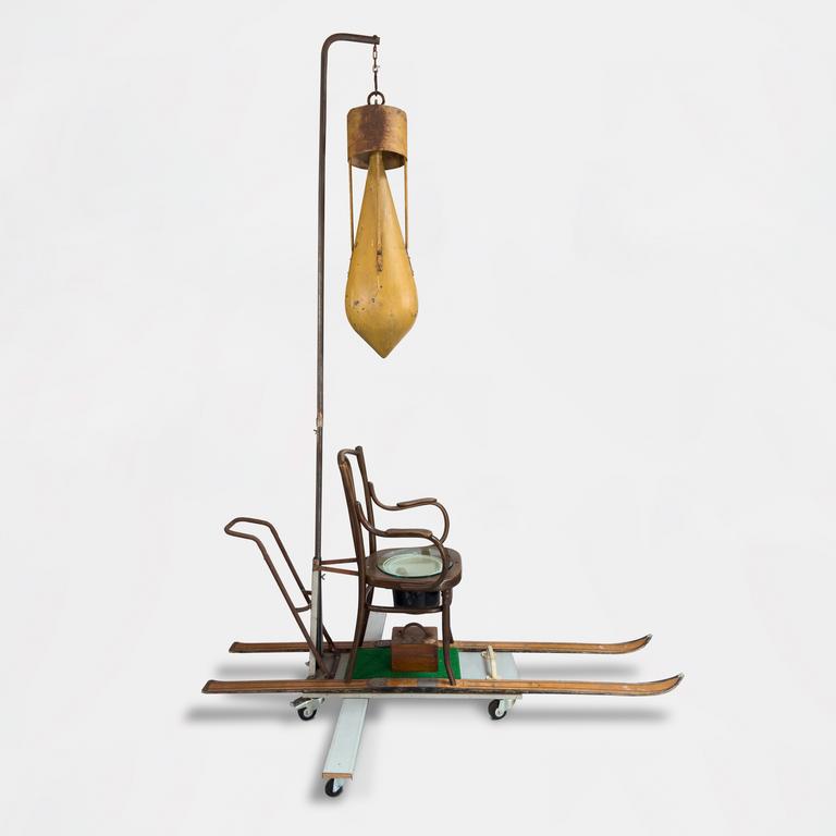 Catalogue raisonné, Jean-Jacques Lebel, Maquette de la bombe A - circa 1982