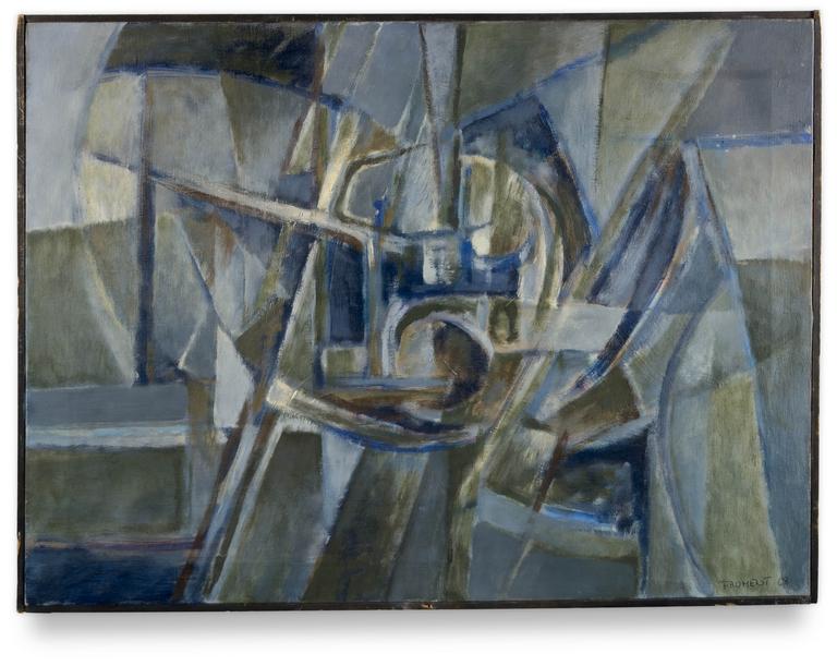 Catalogue raisonné, Joël Froment, Composition abstraite — 1968