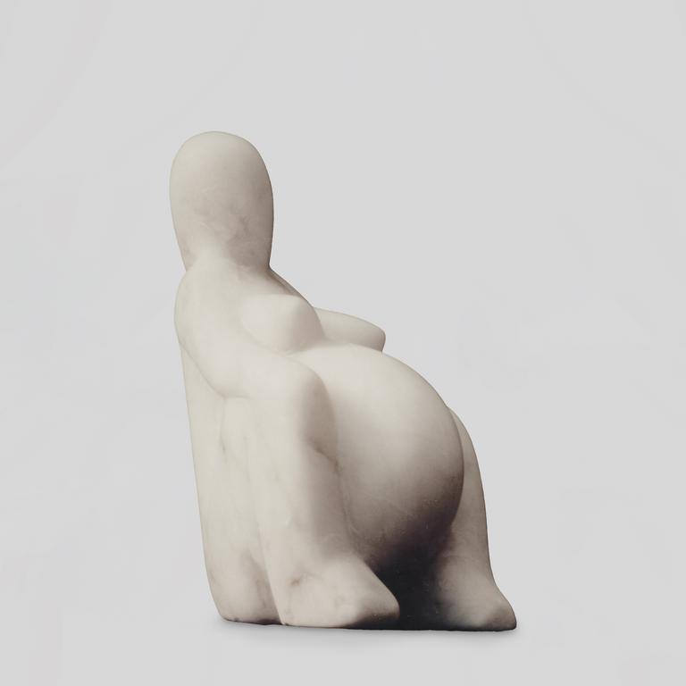 Achiam, Femme enceinte assise - 1986