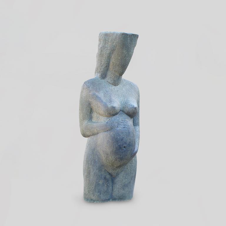 Achiam, Femme enceinte (Bronze) - 1952