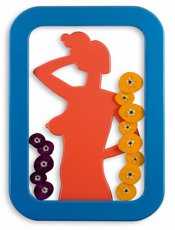 Catalogue raisonné, Claude Gilli, Femme aux roses trémières — 2007