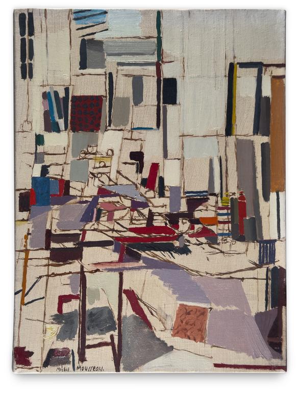 Catalogue raisonné, Michel Mousseau, Atelier, 1985