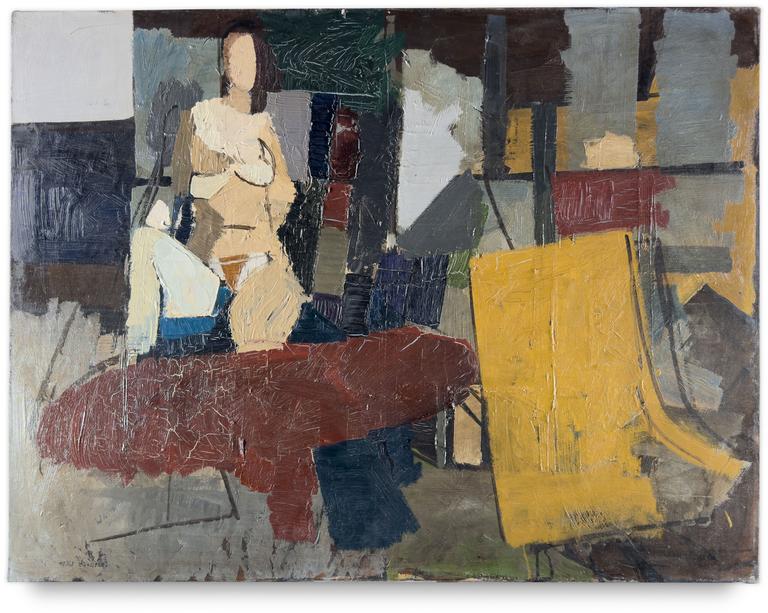 Michel Mousseau, Nu jaune, circa 1962-1966