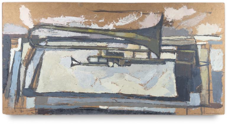 Catalogue raisonné, Michel Mousseau, Trombone, circa 1955