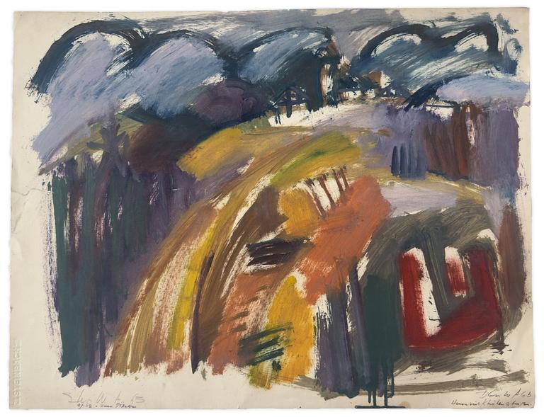 Catalogue raisonné, Adolphe Deville, Hunsrückhöhenstrasse, 1963