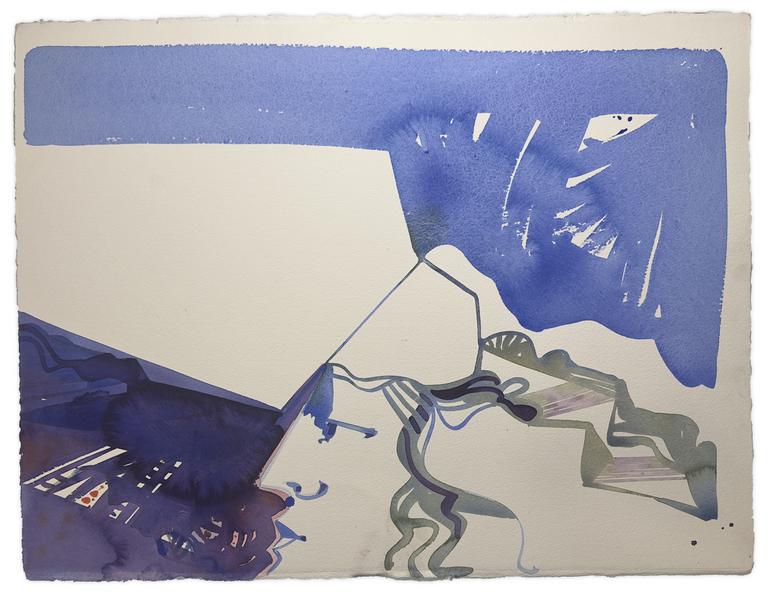 Catalogue raisonné, Adolphe Deville, La falsaise de Lioux