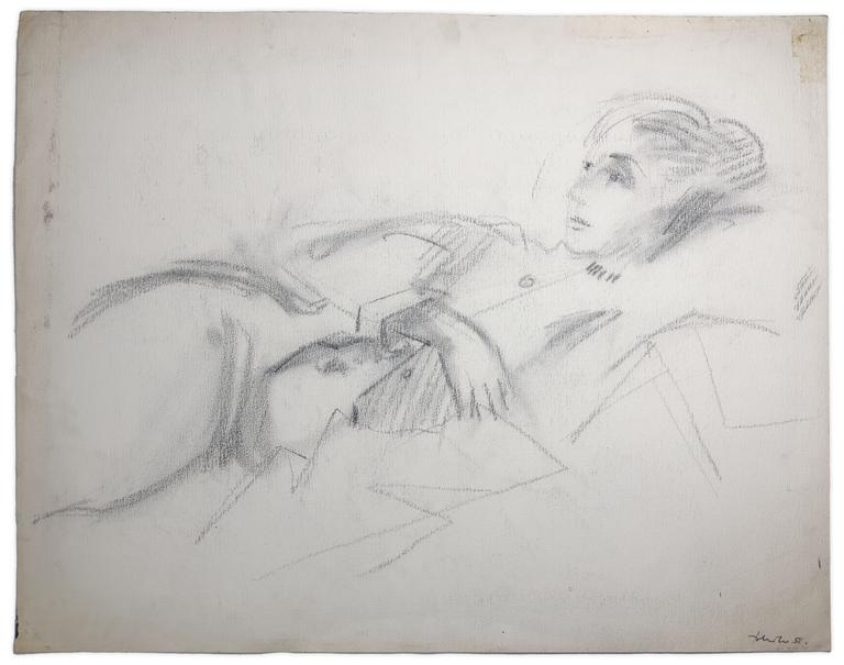 Catalogue raisonné, Adolphe Deville, Etude, 1958