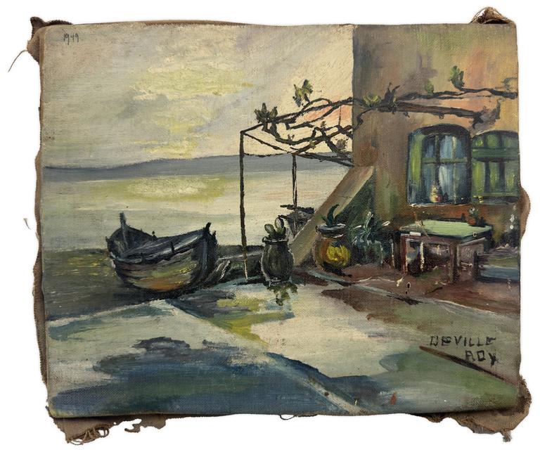 Catalogue raisonné, Adolphe Deville, Sur le littoral, 1949