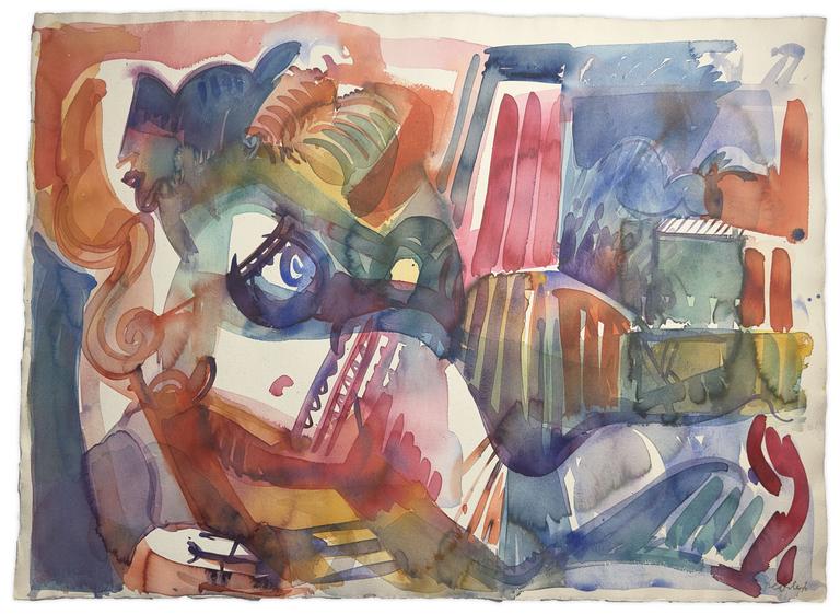 Catalogue raisonné, Adolphe Deville, Bain de soleil, 1970