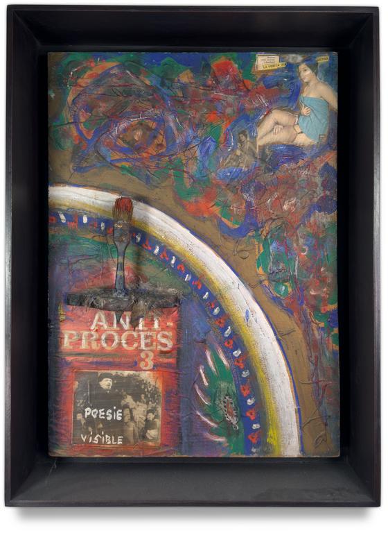 Catalogue raisonné, Jean-Jacques Lebel, Paysage visible de l'Anti-procès 3 - 1961