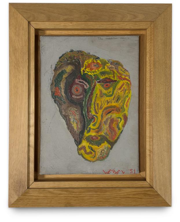 Catalogue raisonné, Jean-Jacques Lebel, The Medecin Man - 1951