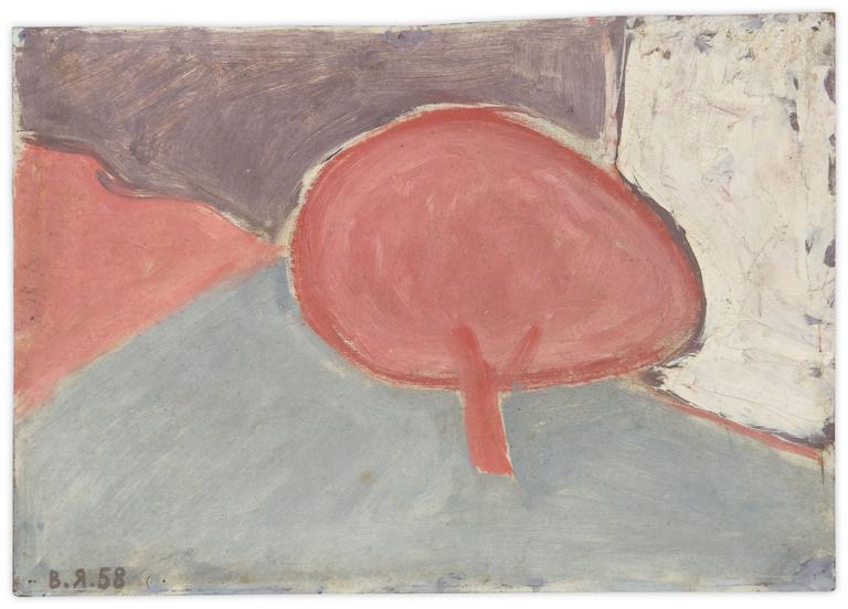 Catalogue raisonné, Vladimir Yankilevsky, Landscape. Gudauta – Georgia-11, 1958