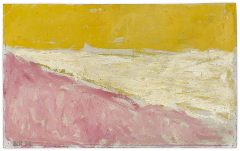 Catalogue raisonné, Vladimir Yankilevsky, Landscape. Gudauta – Georgia-20, 1958